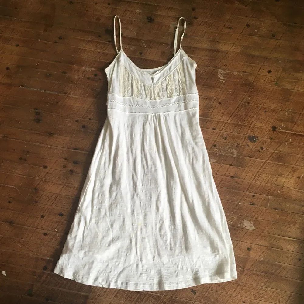 Miss Me cream tank dress